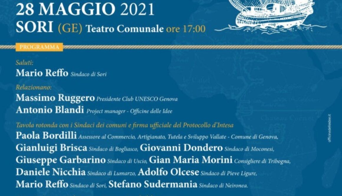 FILE UFFICIALE LOCANDINA-INVITO UNESCO-ECOMUSEO del Cammino di Colombo 28 maggio 2021